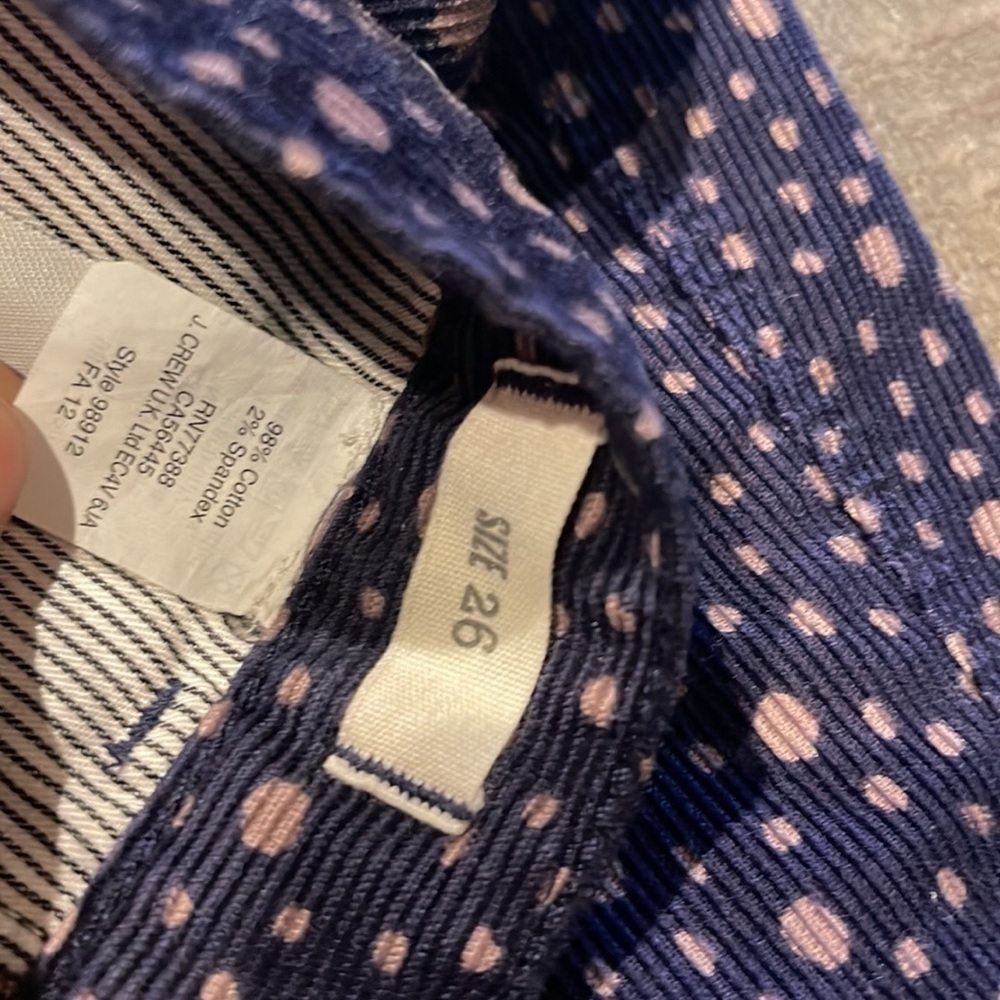 Madewell
Purple Corduroy Polka Dot Skinny Jeans - Picture 4 of 10